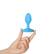 Alt View 12. plusOne - Vibrating Plug - Blue.