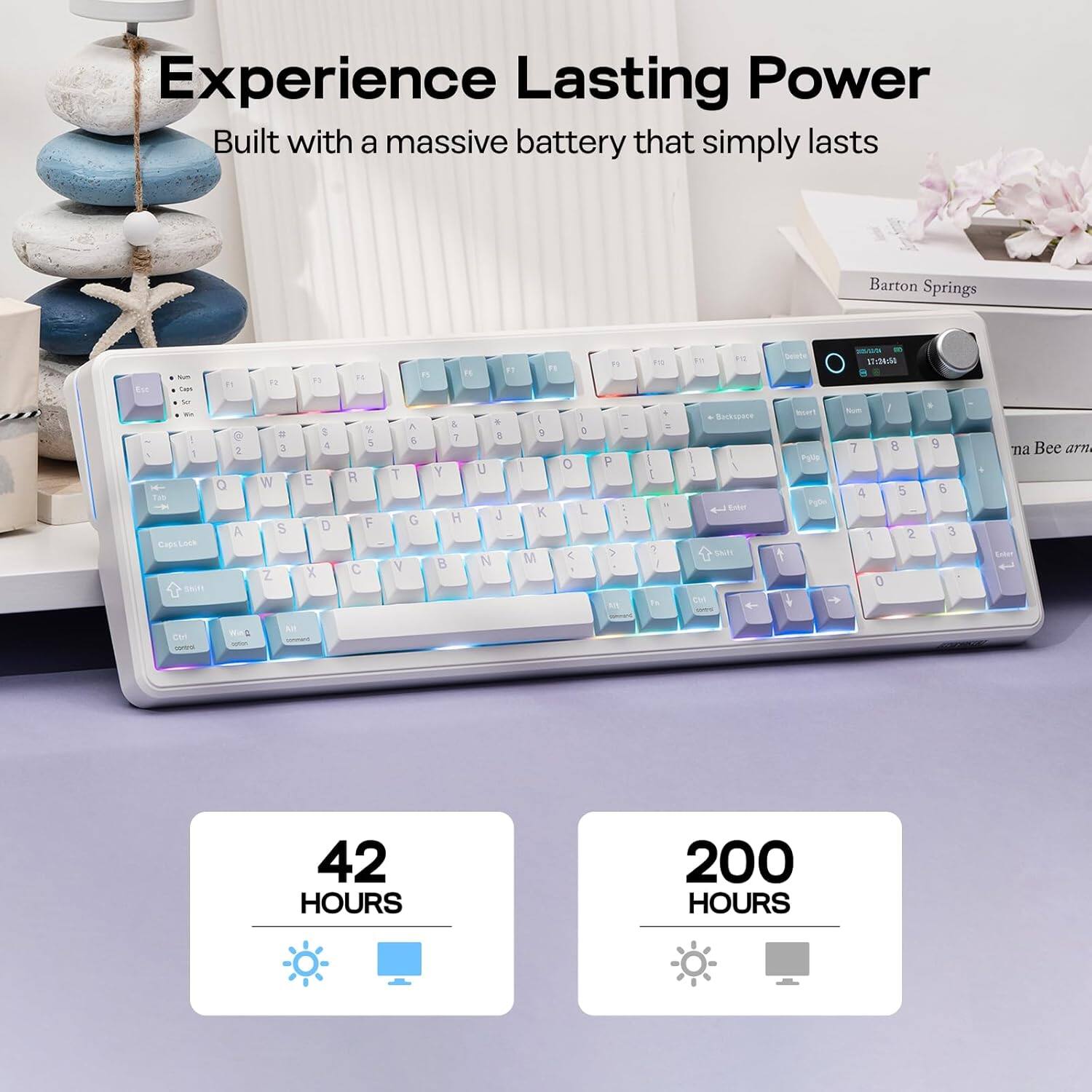 EPOMAKER TH99 PRO 96% Mechanical Keyboard with Screen & Knob