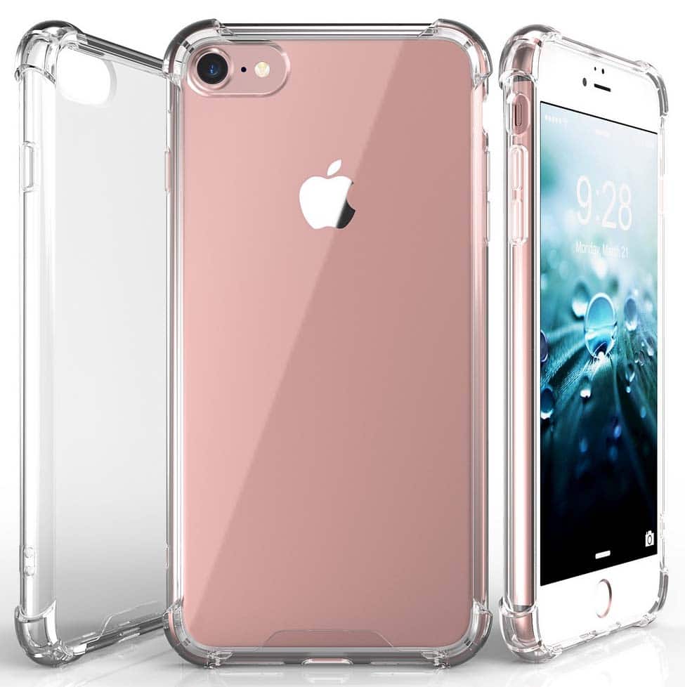 Nakedcellphone - Case for iPhone 7, iPhone 8, iPhone SE-2, iPhone SE-3 - Clear