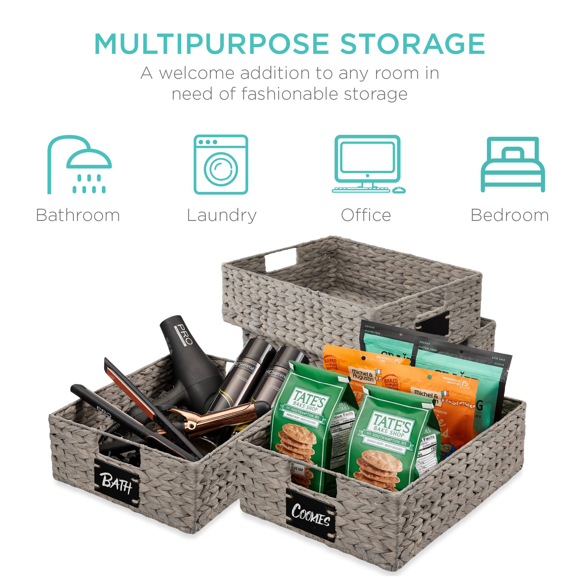 MULTIPURPOSE STORAGE  
A welcome addition to any room in need of fashionable storage  

Bathroom  
Laundry  
Office  
Bedroom  

BATH  
COOKIES
