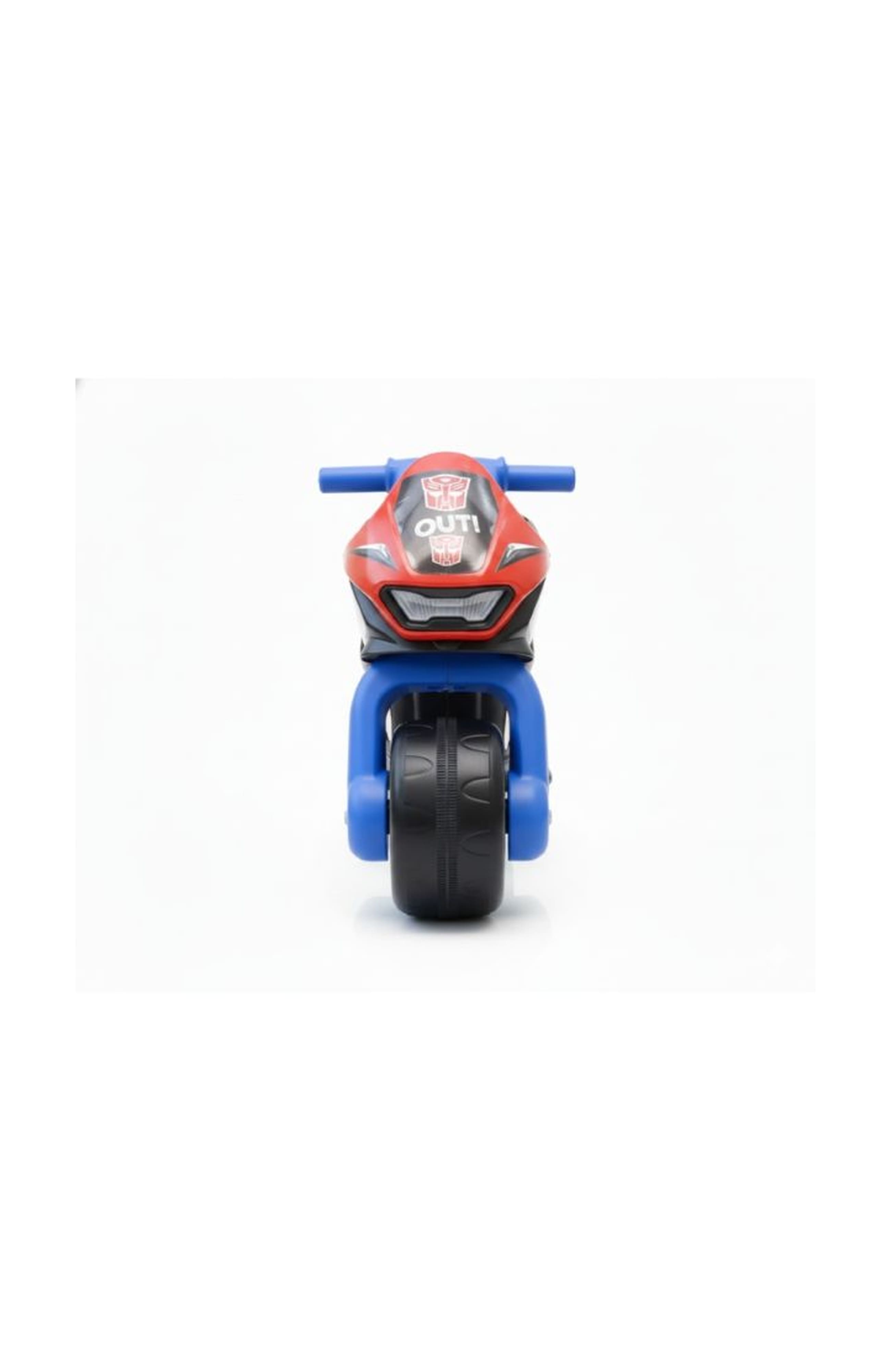 Best Ride On Cars - Transformers foot-to-floor bike - Black/Red