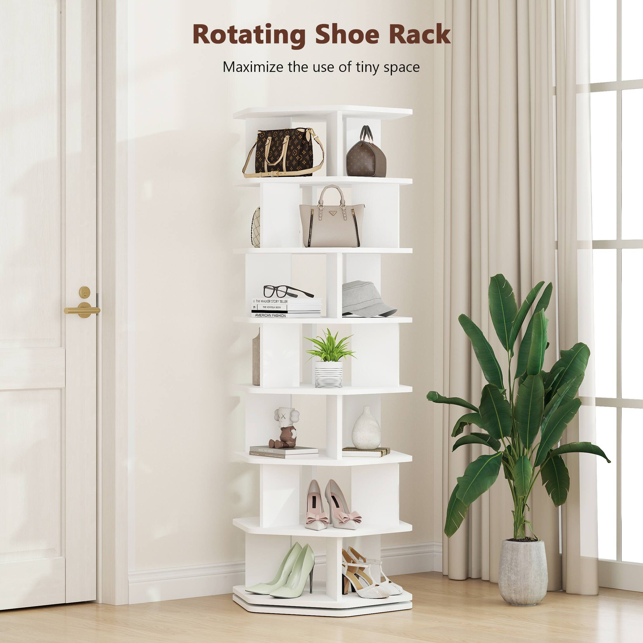 Rotating Shoe Rack
Maximize the use of tiny space