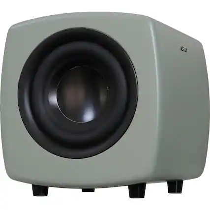 Front. Jamo - Jamo Active Subwoofer Matte Green - Black, Gray, Khaki Green, White.