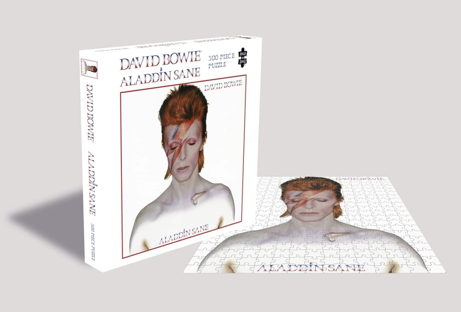 PopMarket - David Bowie - RockSaws - Bowie,David Aladdin Sane (500 Piece Jigsaw Puzzle) - GAMES (MISC) - Multicolor