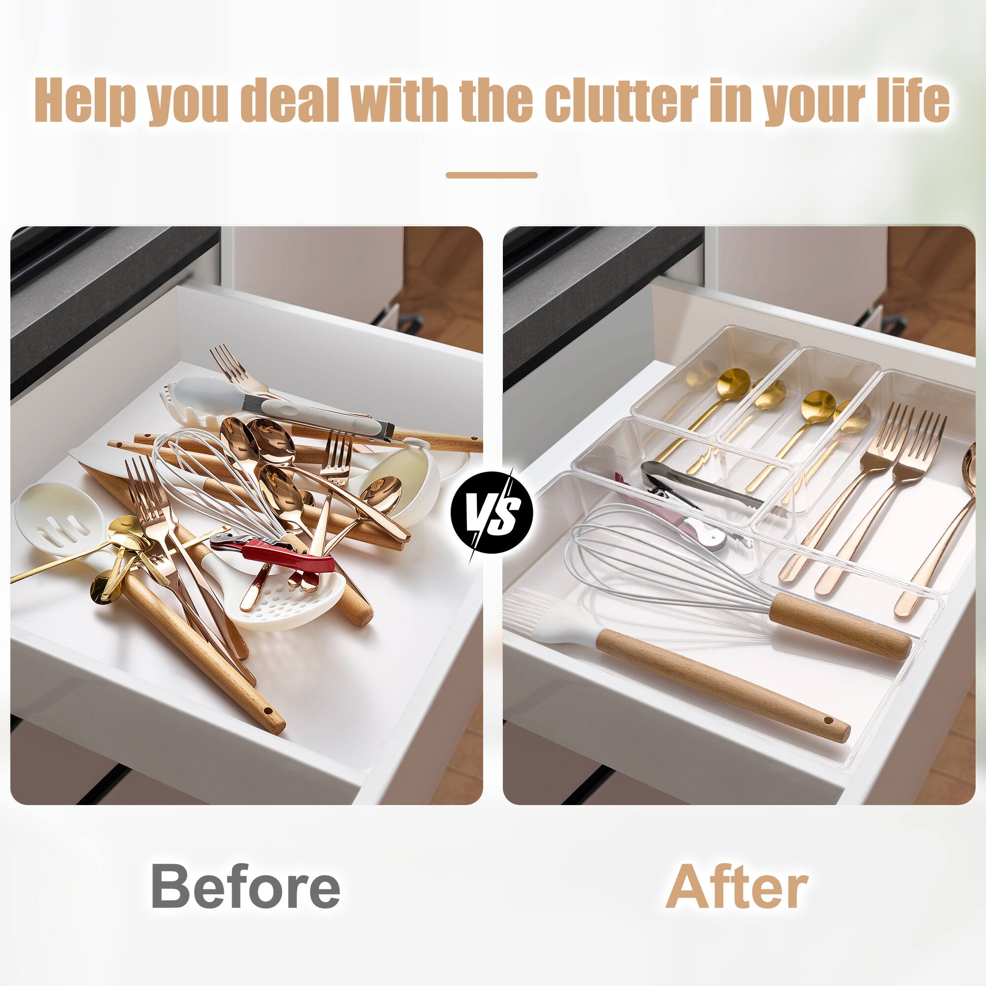 Help you deal with the clutter in your life

Before

After