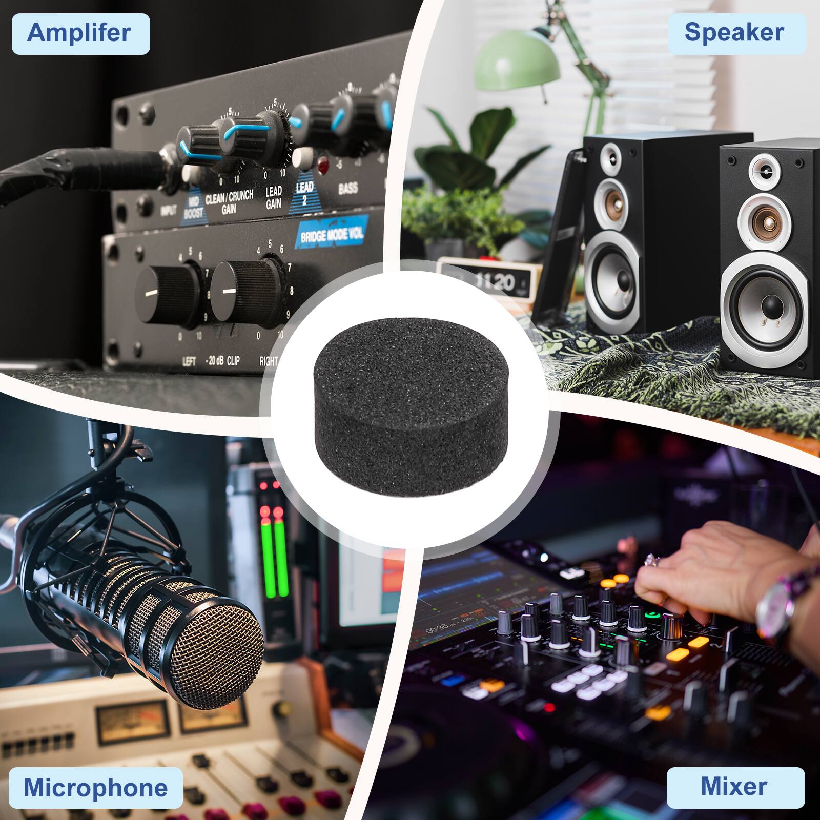 Amplifier  
Speaker  
Microphone  
Mixer