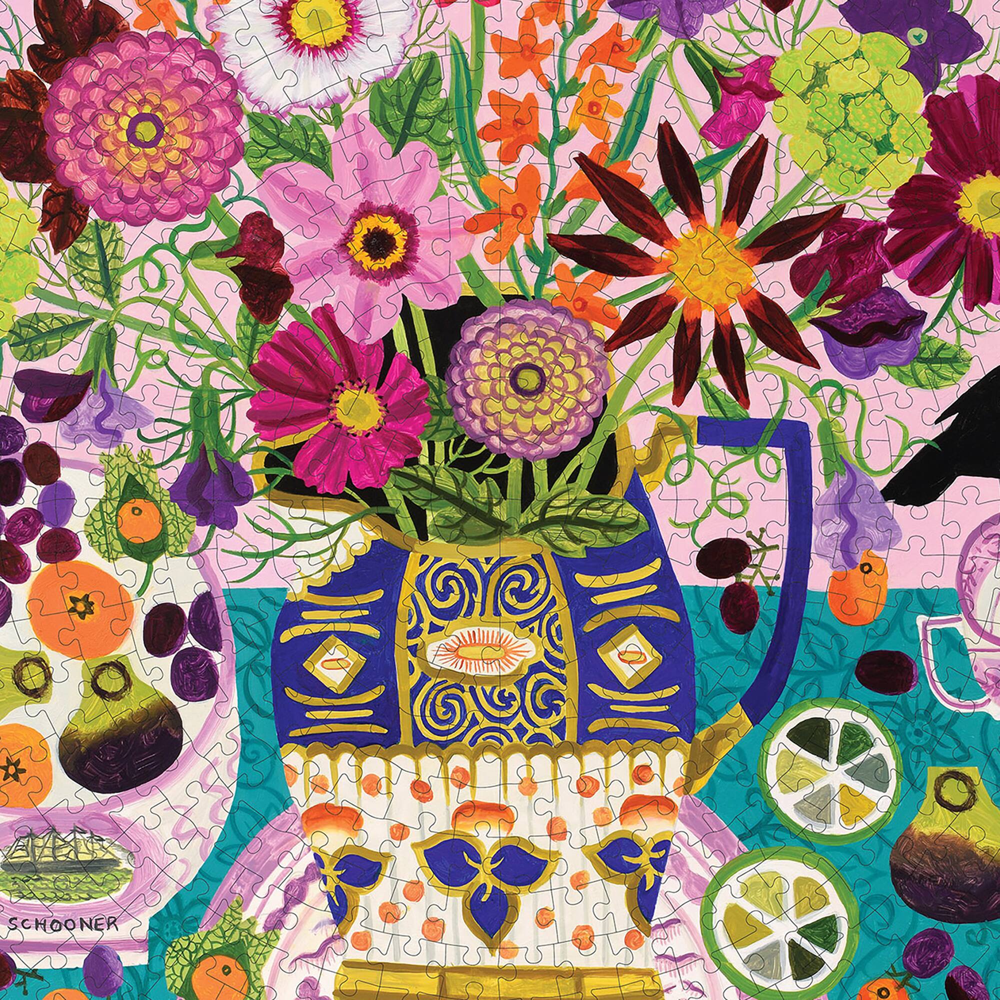 eeboo Piece&Love: Fruits & Flowers 500 pc Puzzle - Best Buy