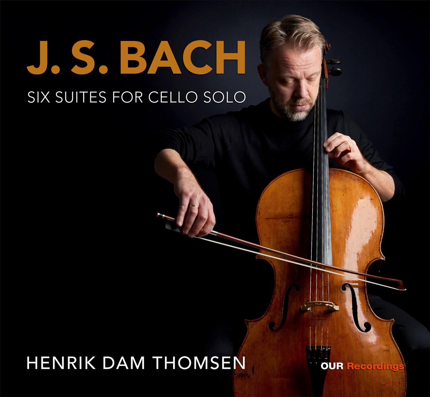 Henrik Dam Thomsen - J.S. Bach: Six Suites for Cello Solo  - COMPACT DISCS