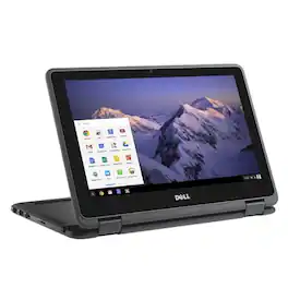 Dell - Refurbished Excellent - Chromebook 11 3100-Touch 2-in-1 11.6" Intel Celeron N4020 -RAM 4GB 32GB SSD Chrome OS - Black
