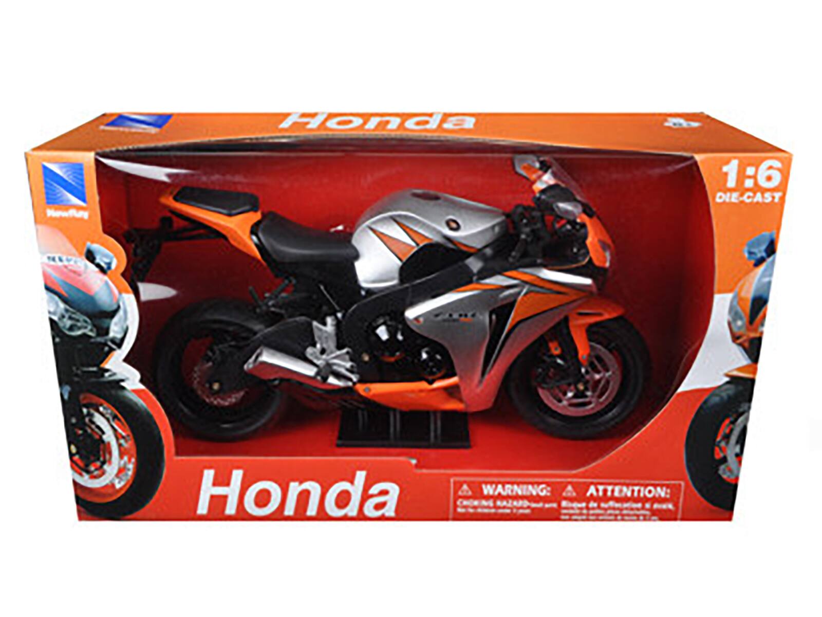 Honda Newfury 1:6 DIE-CAST Honda WARNING: ATTENTION: