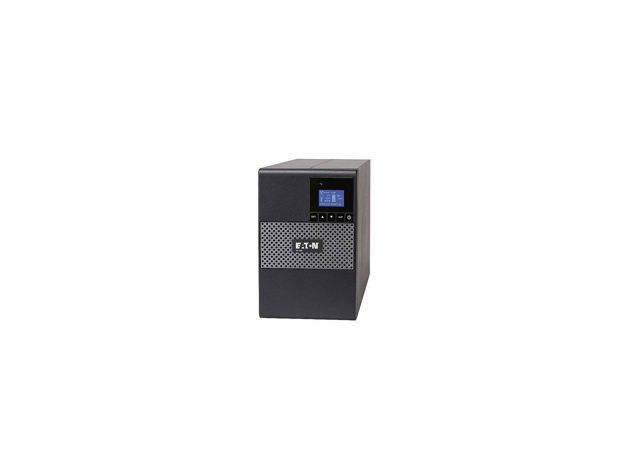 Alt View 4. Eaton - Eaton 5P1500, 1440VA 1100 Watts 8 Outlets Tower UPS - Black.