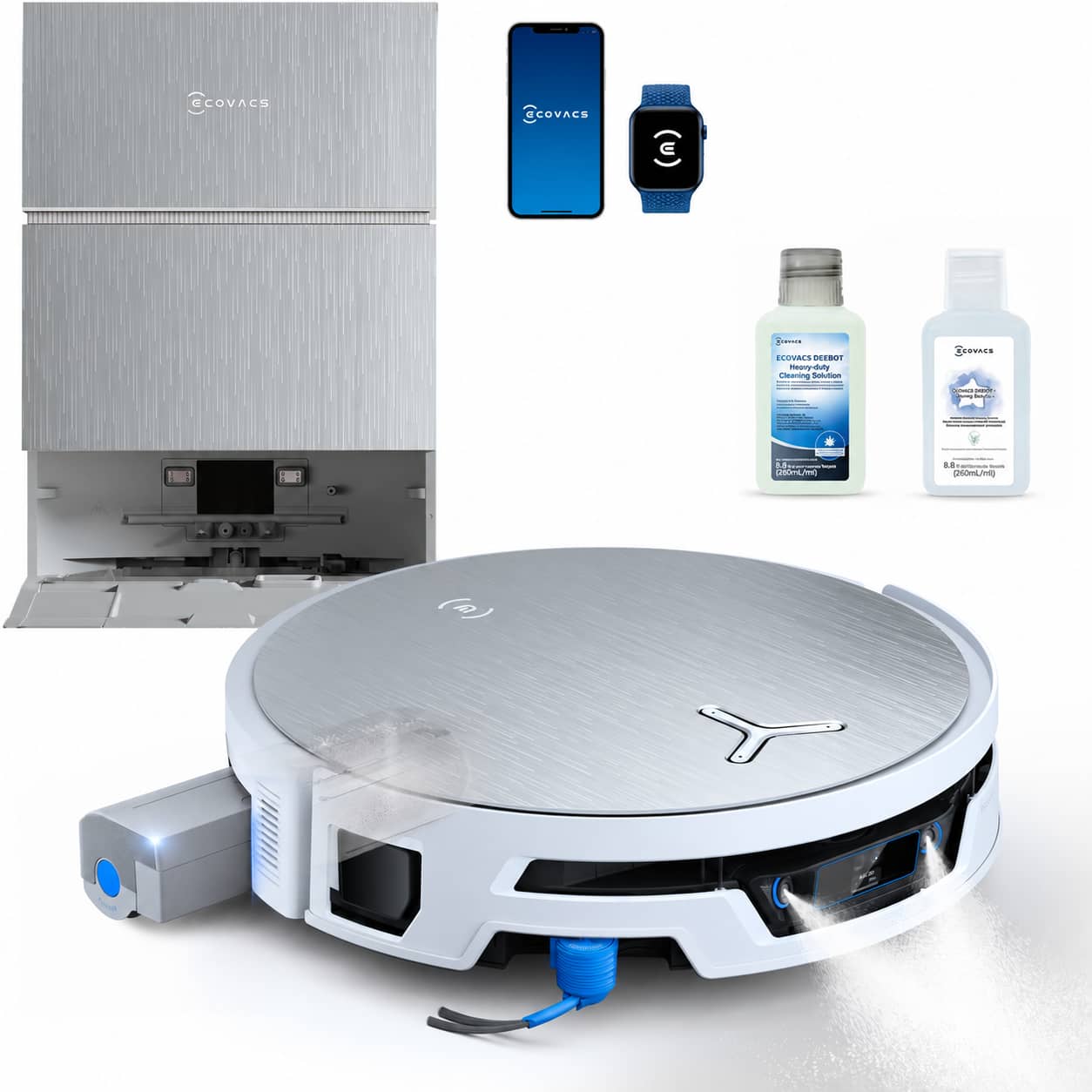 ECOVACS  
@COVACS  
E  
- ECOVACS DEEBOT Heavy-duty Clearing Solution  
ECOVACS  
OLIVERY - Sugar boys  
. 3.5 - - (250mL) = ml)  
8.8 - incust (250mL/r