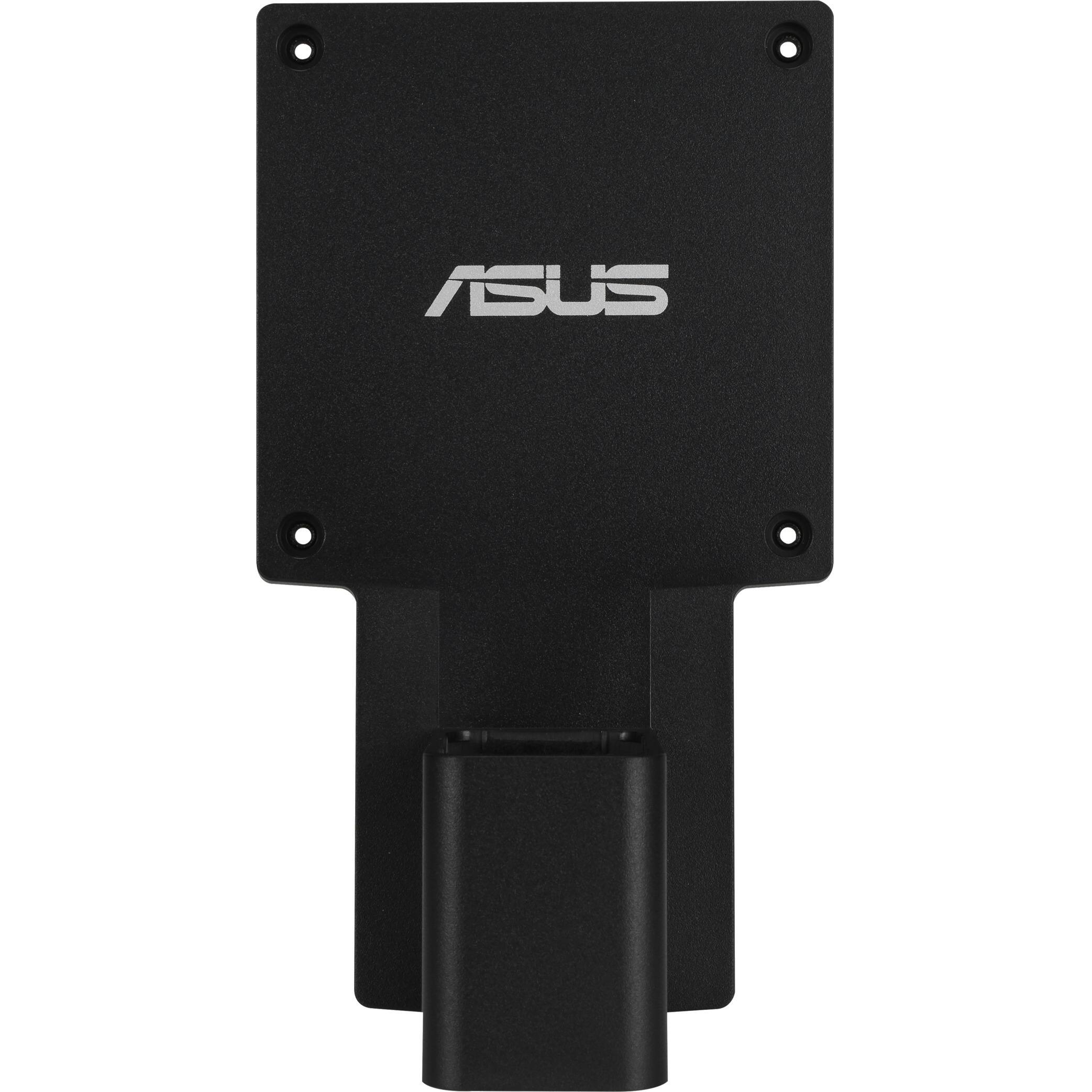 Alt View 1. ASUS - Asus CPU Mount for Mini PC, LCD Monitor - Black - 100 x 100 - VESA Mount Compatible - Black.
