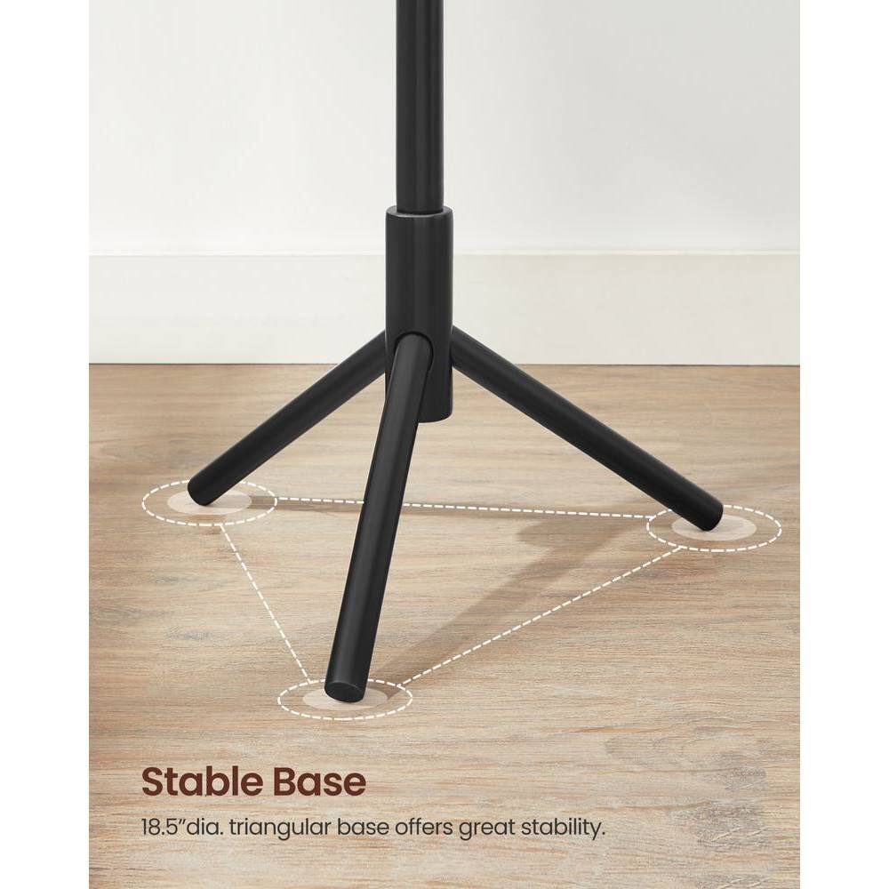 Stable Base

18.5"dia. triangular base offers great stability.