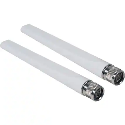 Front. WatchGuard - WatchGuard Dual-Band Omni Antennas (5/7 dBi) - 2.400 GHz to 2.500 GHz, 4.900 GHz to 5.850 GHz - 7 dBi - Wireless Access - White.