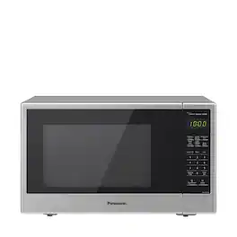 Panasonic - 1.3 cu. ft. Countertop Microwave Oven, 1100W - NN-SU696S - Stainless Steel