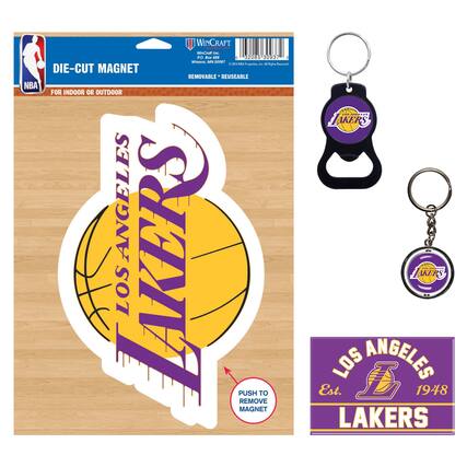 WINCRAFT
WinCraft Inc.
Winona, MN 55987
©2014 NBA Properties, Inc. All Rights Reserved
DIE-CUT MAGNET
FOR INDOOR OR OUTDOOR
REMOVABLE • REUSABLE
PUSH TO REMOVE MAGNET
LOS ANGELES LAKERS
Est. 1948
LOS ANGELES LAKERS
Est. 1948
0 132085 30937 2