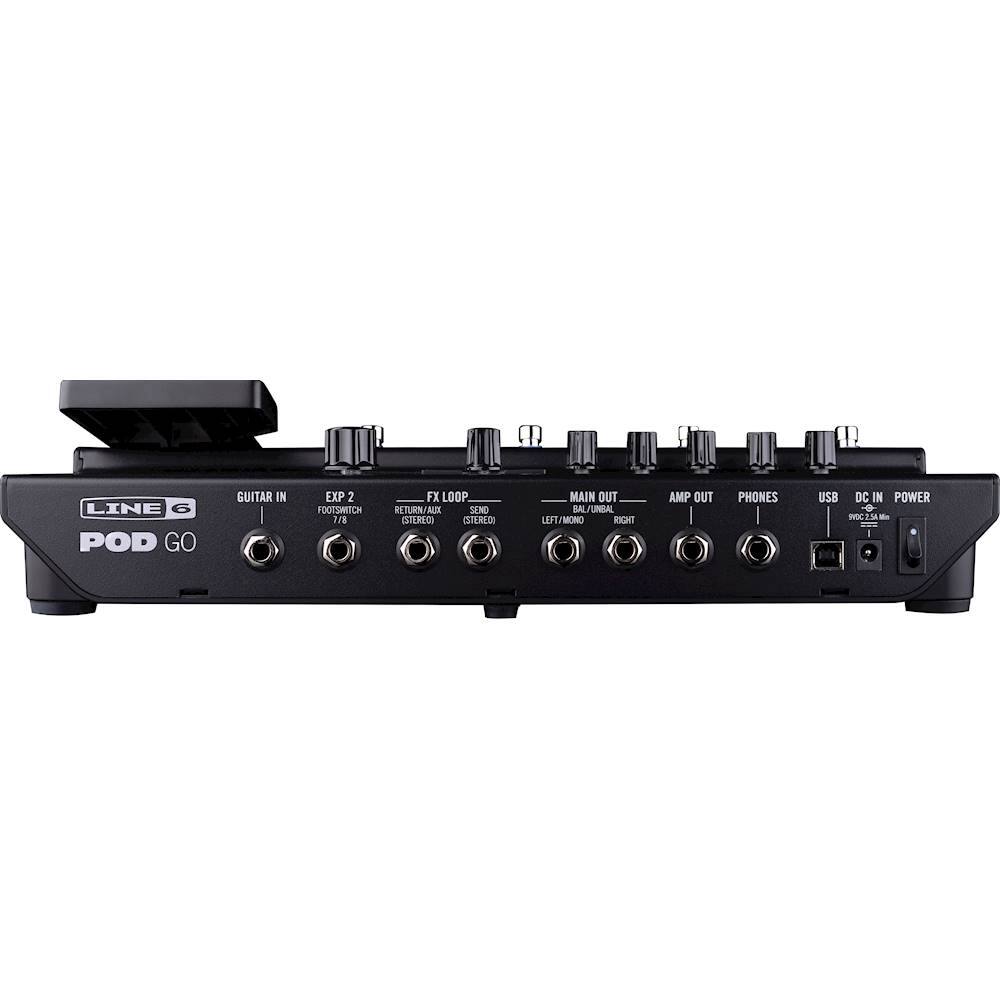 Back. Line 6 - POD Go Guitar Processor - Black.