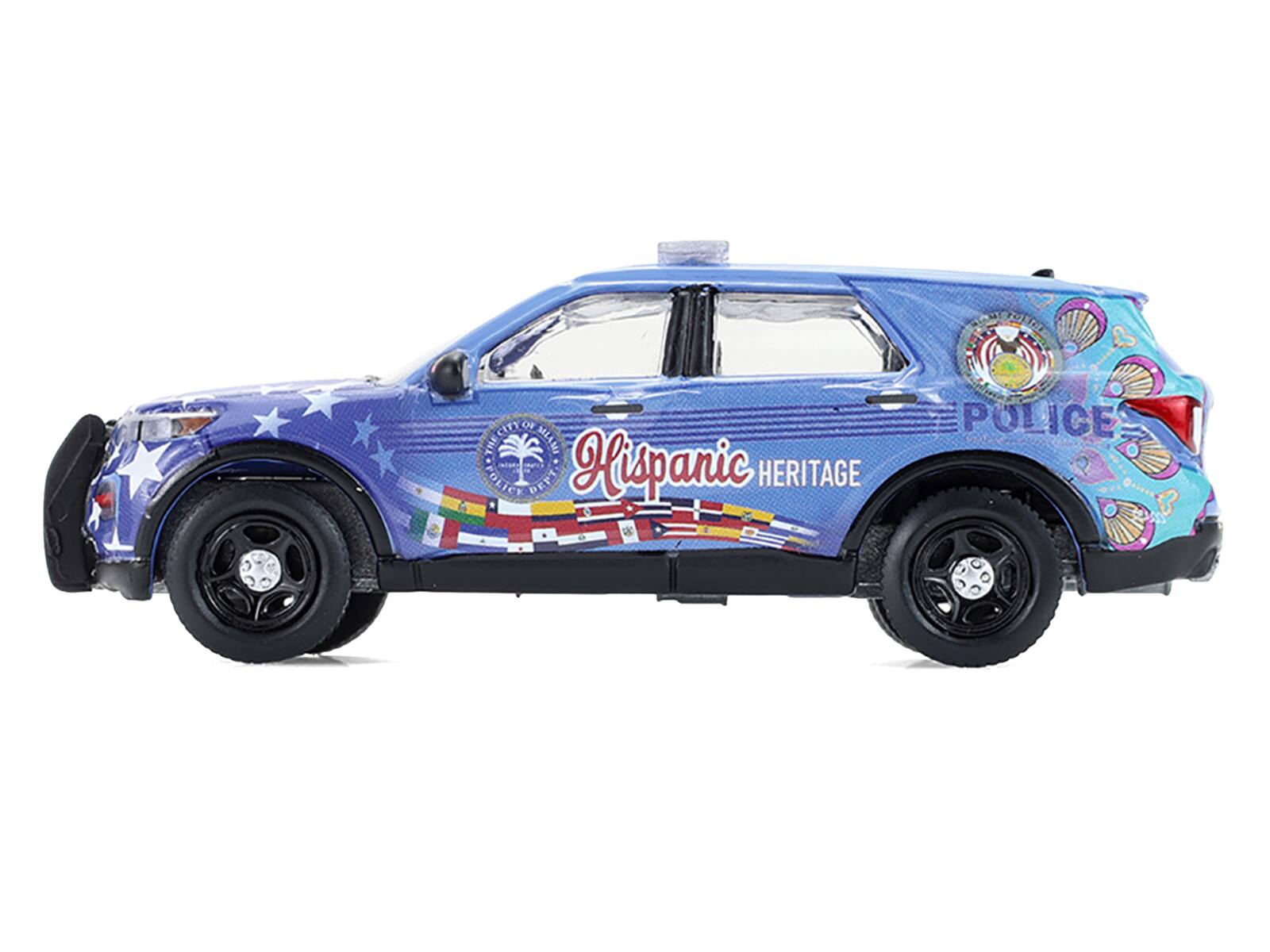 CITY OF THE CITY THE SLAMUS FOLICY DEPT Hispanic HERITAGE POLICE