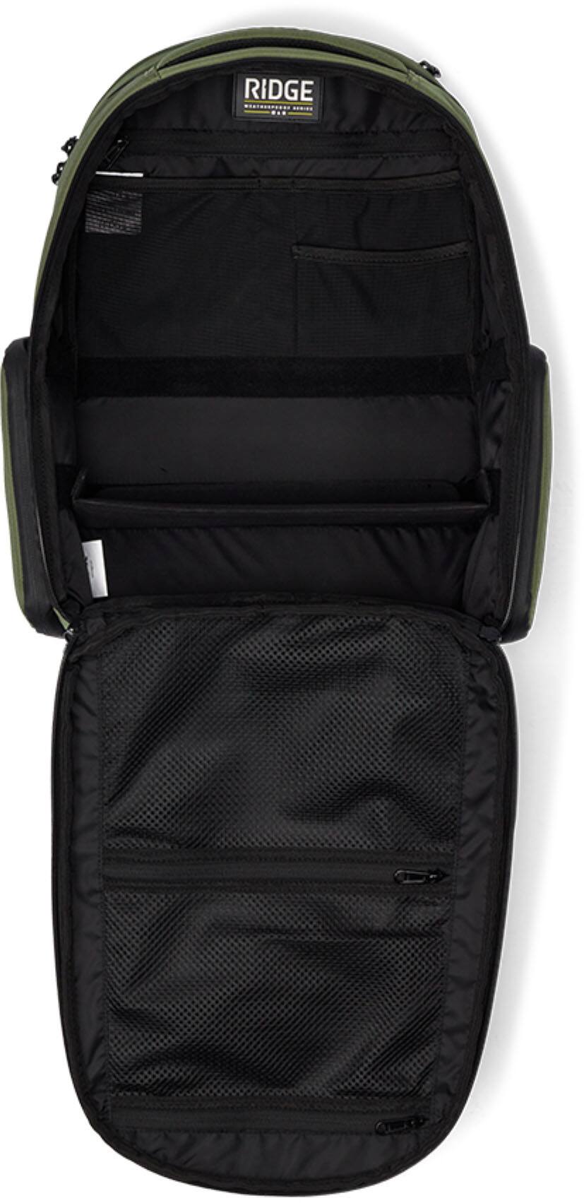 Alt View 11. The Ridge Wallet - Commuter Backpack - Olive.