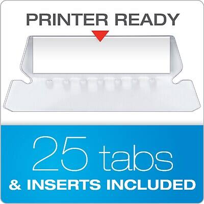 PRINTER READY

25 tabs & inserts included