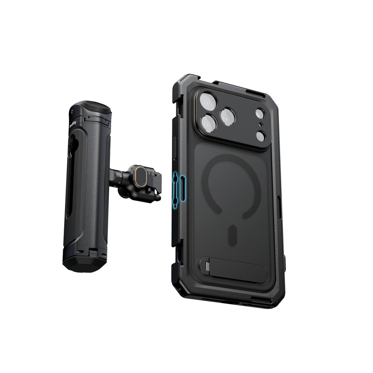 Alt View 4. Smallrig - SmallRig Dual Handheld Mobile Video Cage Kit for iPhone 17 Pro Max.
