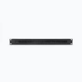 On Stage Stands - 1U Rack Brush Panel On-Stage Stands - Black