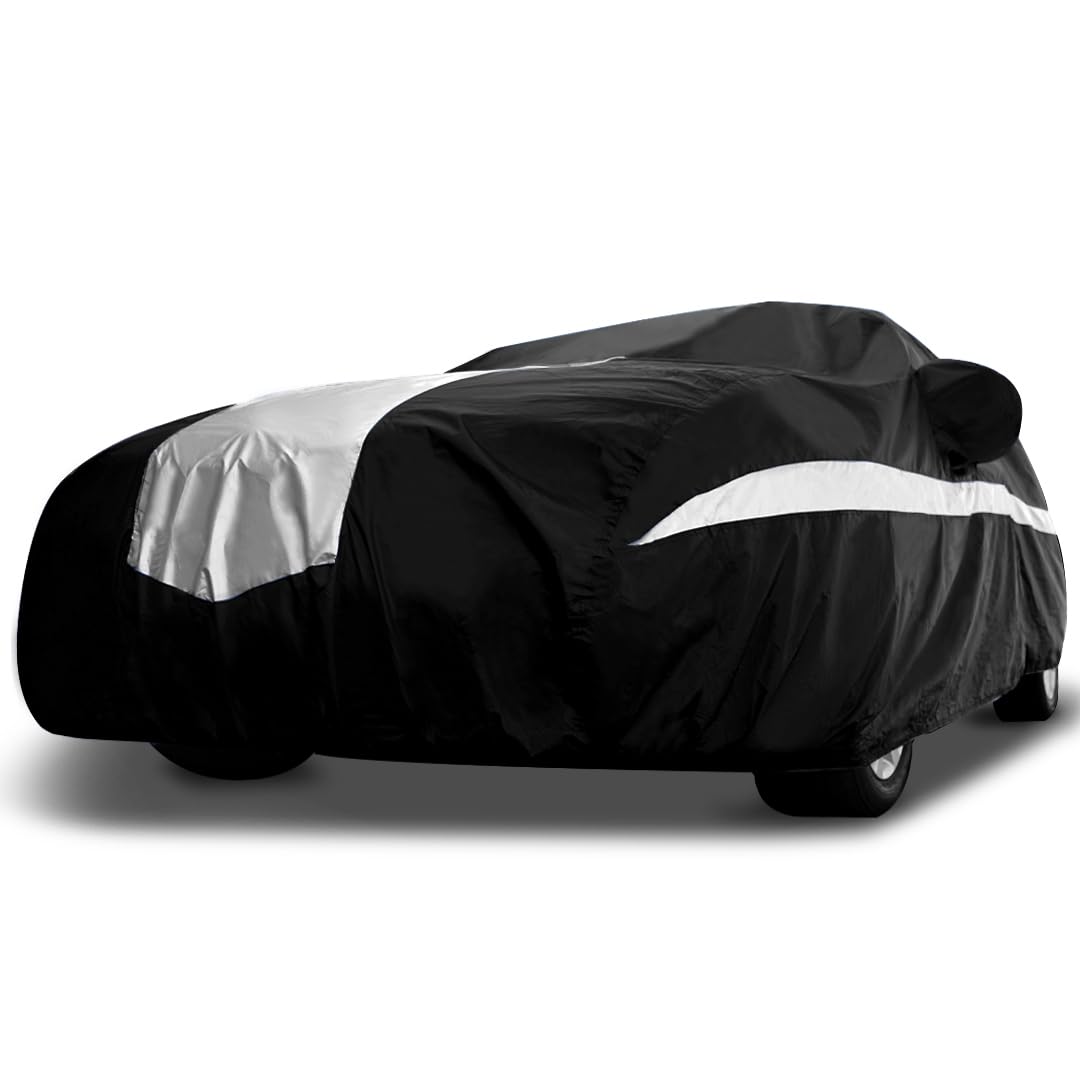 Front. Dazzling Pops - Stingray Car Cover Multi layer All Weather Protection Sedans 186 202 Waterproof Uv Blocking Scratch Resistant - Default.