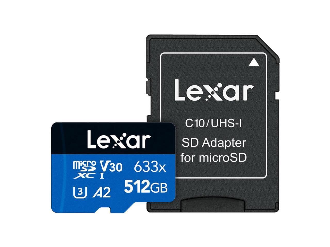 Lexar - High-Performance 633x 512GB microSDXC Flash Card Model LSDMI512BBNL633A price history on PriceWatchPro