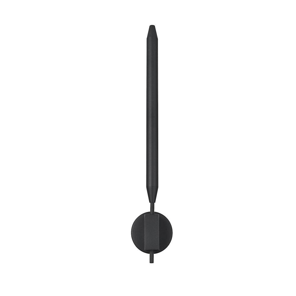 Back. Elegant Lighting - Odin 5 Inch Outdoor Wall Sconce In Black - Black.