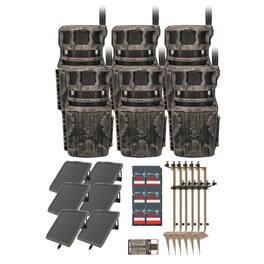 Stealth Cam - Revolver 40MP Pro 360 Degree Cellular Trail Camera (6 Pack)