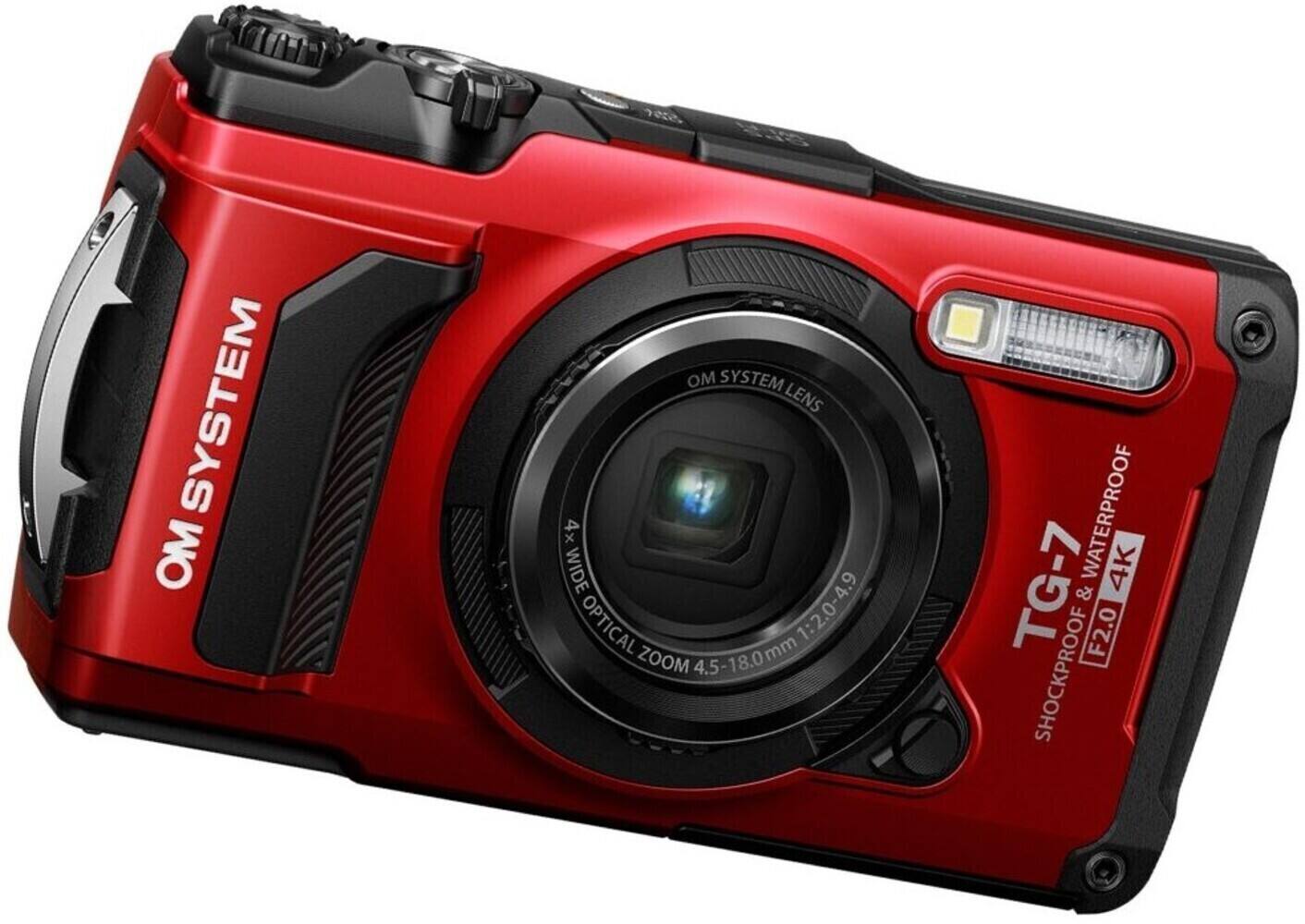 OM SYSTEM  
OM SYSTEM LENS 4x WIDE OPTICAL 1:2.0-4.9 ZOOM 4.5-18.0mm  
WATERPROOF 4K TG-7 & F2.0 SHOCKPROOF