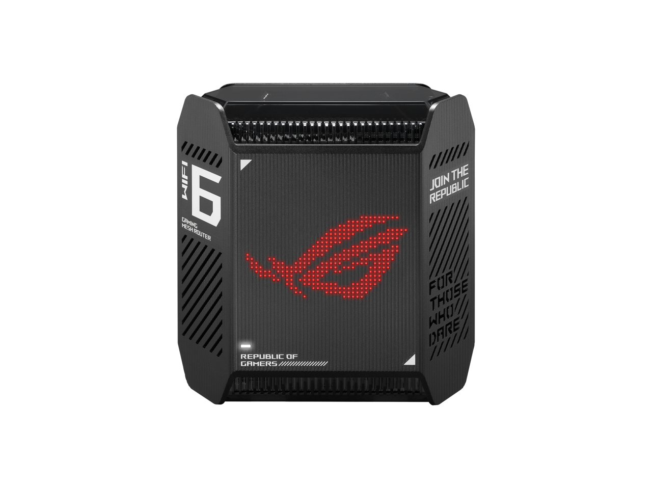 WIFI 6 GAMING MESH ROUTER REPUBLIC OF GAMERS  
THE REPUBLIC JOIN FOR THOSE WHO DARE