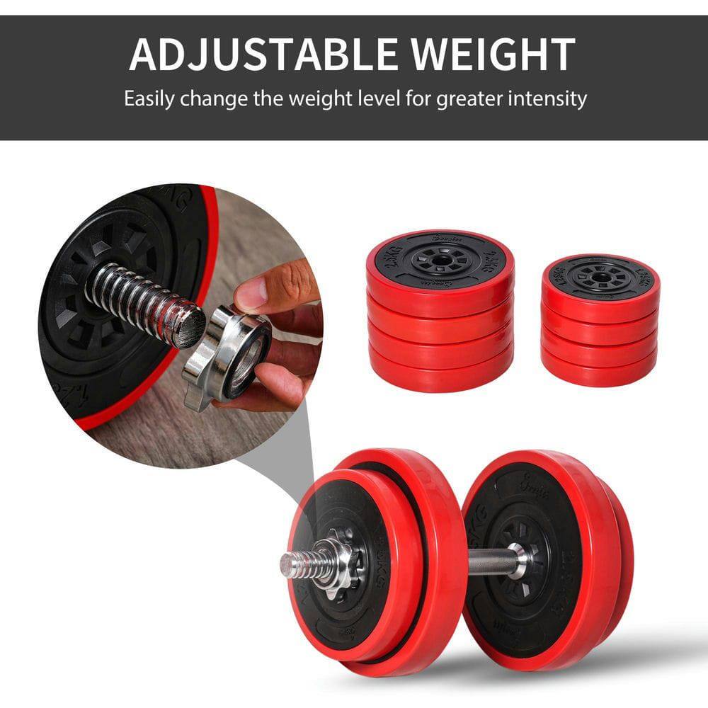 ADJUSTABLE WEIGHT  
Easily change the weight level for greater intensity