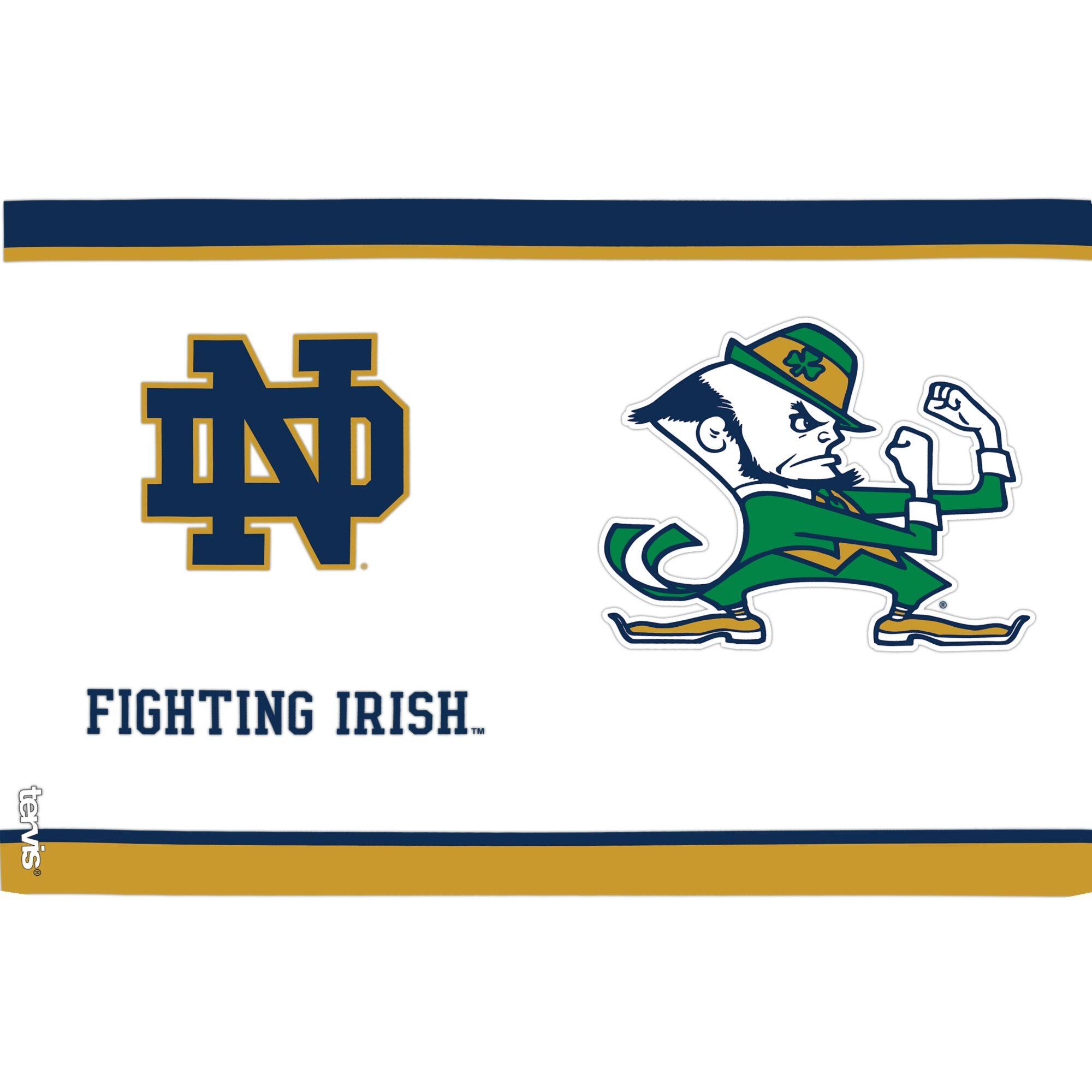 FIGHTING IRISH.  
tervis