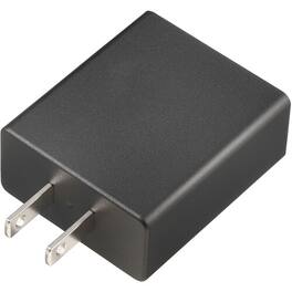 OM System - F-7AC USB-AC Adapter for Camera Battery Charging via CB-USB13 USB Connection Cable - Gray