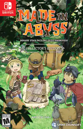 Front. Spike Chunsoft - Made in Abyss: Binary Star Falling into Darkness. - M (Mature 17+)