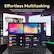 Effortless Multitasking
Browse multiple tabs and applications easily and seamlessly. This is the perfect partner for your productive lifestyle.
On going meeting
Visoal Studio - Lebaran
New Album by Imagine Dragons
Mercury: Act 1
New Album by Coldplay
Music of the Spheres
Recently Played
Wrecked - Imagine Dragons
Eraluka - Goodnight Electric
Resistance - Muse
Your Lovely Playlist
July, 6th 2021
Nadin Amizah, Imagine Dragons
A Theater Of... - Dream Theater
Your Qu
Monday
Imagine Dragons
ASUS Vivobook