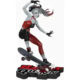 McFarlane Toys - McFarlane Toys: DC Direct - Harley Quinn Red White and Black Skateboard Figure