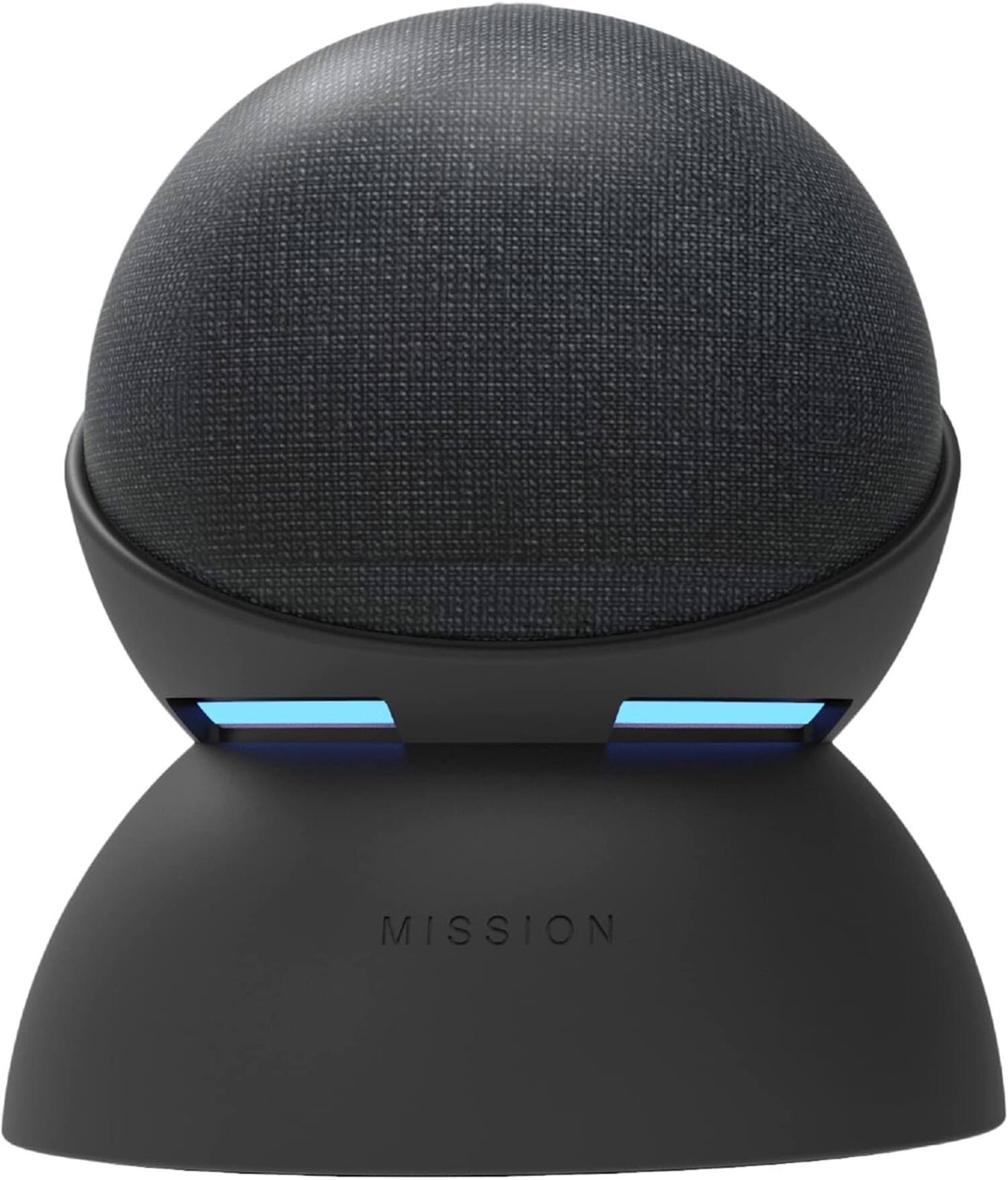 Angle. Amazon - Echo Dot Battery Base for 4th and 5th Gen Echo Dot - Black.