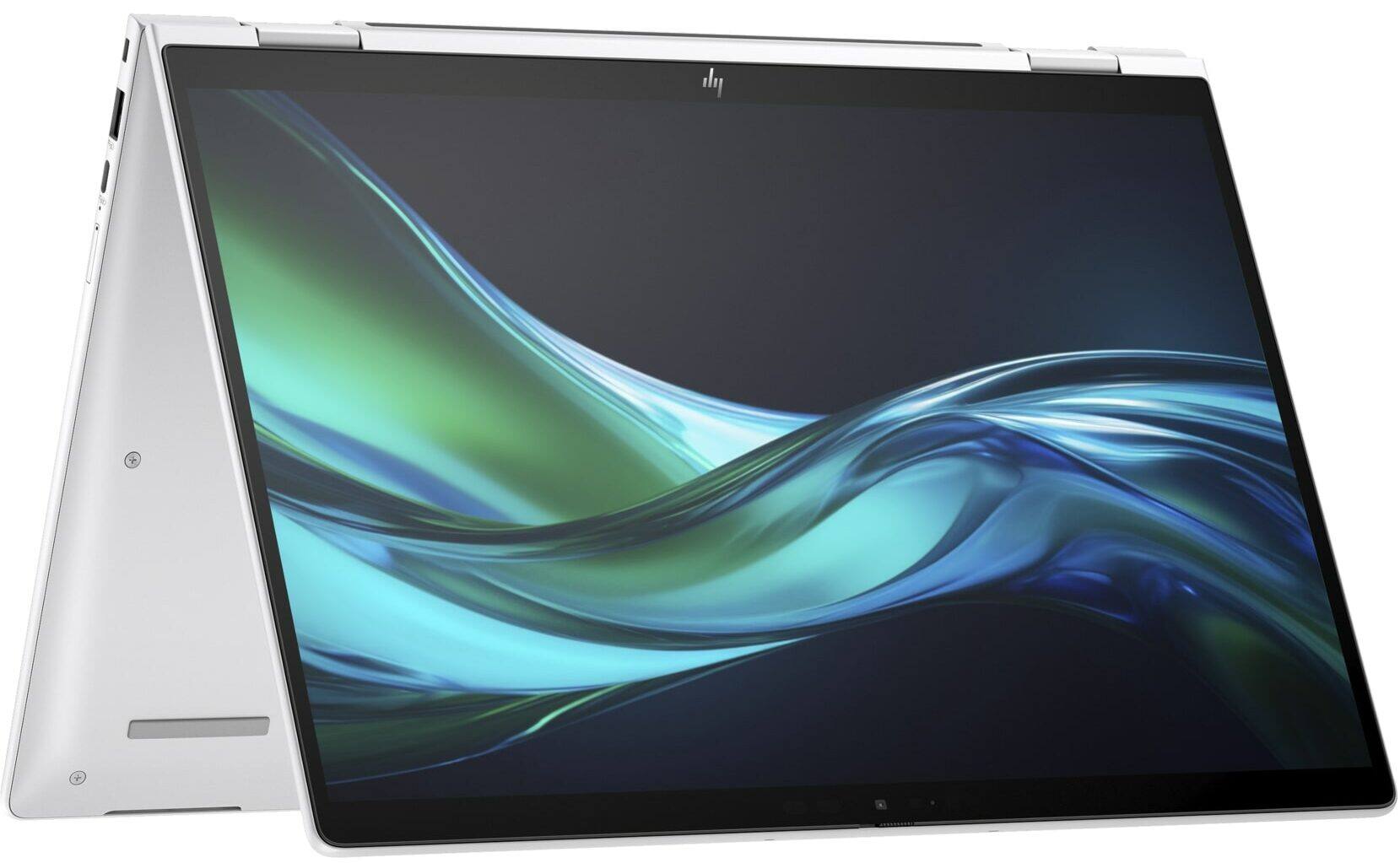 Alt View 4. HP - Elite x360 1040 G11 14" WUXGA Touch Intel Ultra 5 135U 1.6 GHz 16 GB 256 GB SSD Intel Graphics W11 Pro 2-in-1 Laptop - Silver.