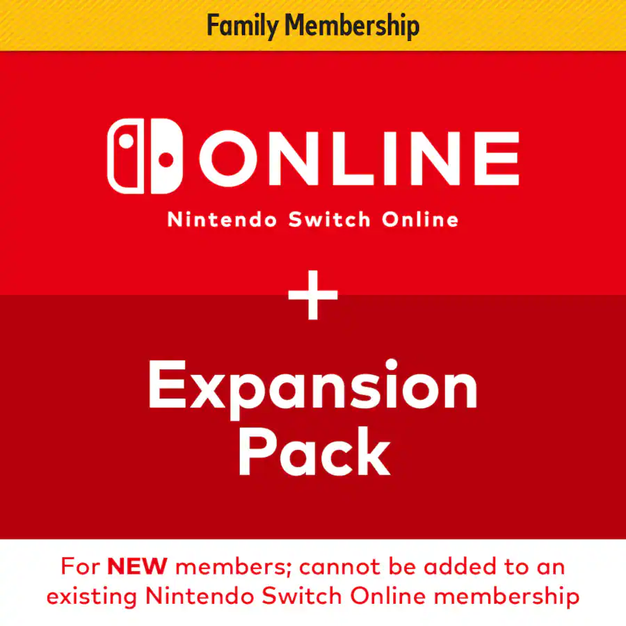 Online Subscription 12 Month Nintendo Switch Online Family Plan