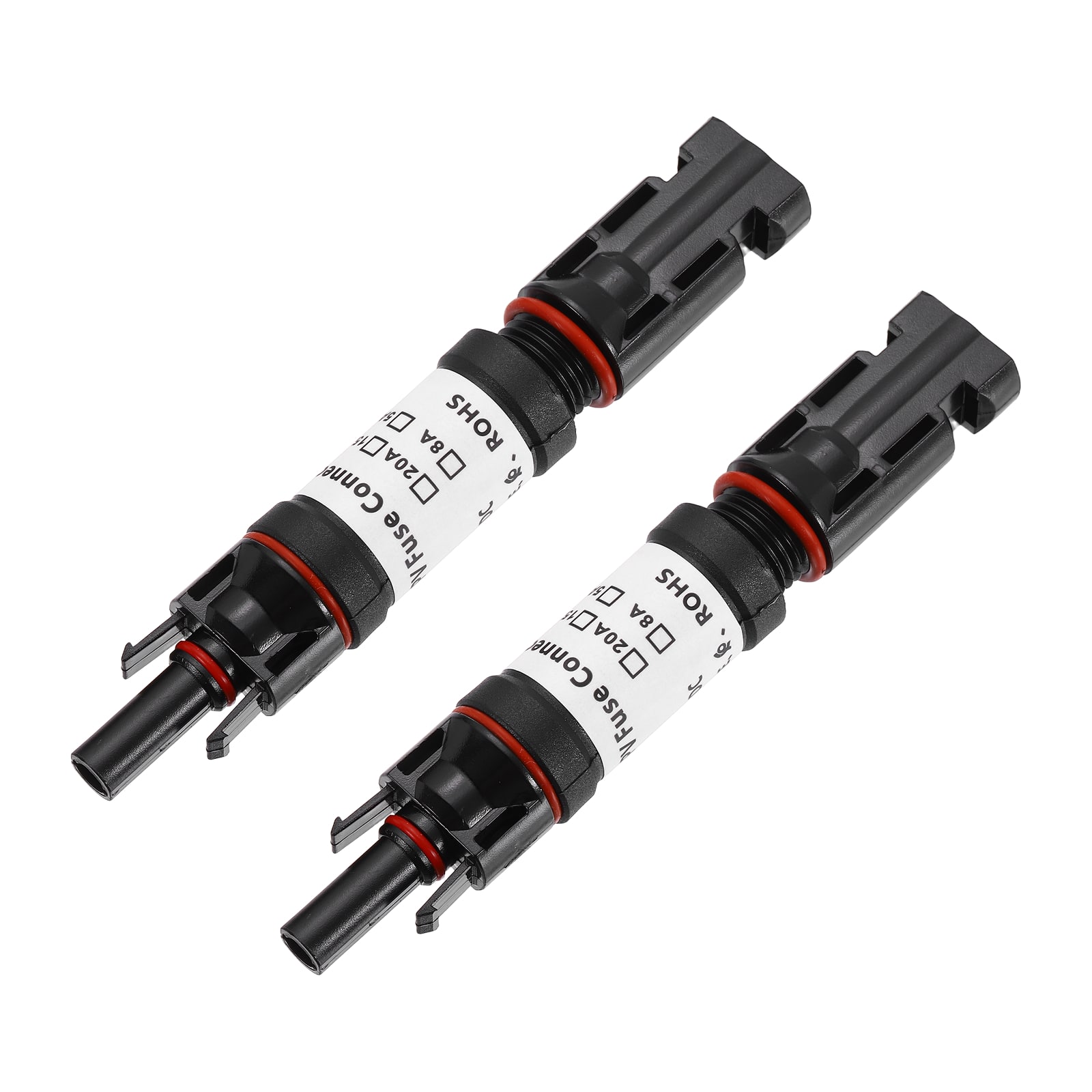 Unique Bargains - 2pcs 10A Solar Fuse Holder Inline 1000V IP67 Waterproof Male/Female Connector with Fuse for PV System - Black price history on PriceWatchPro