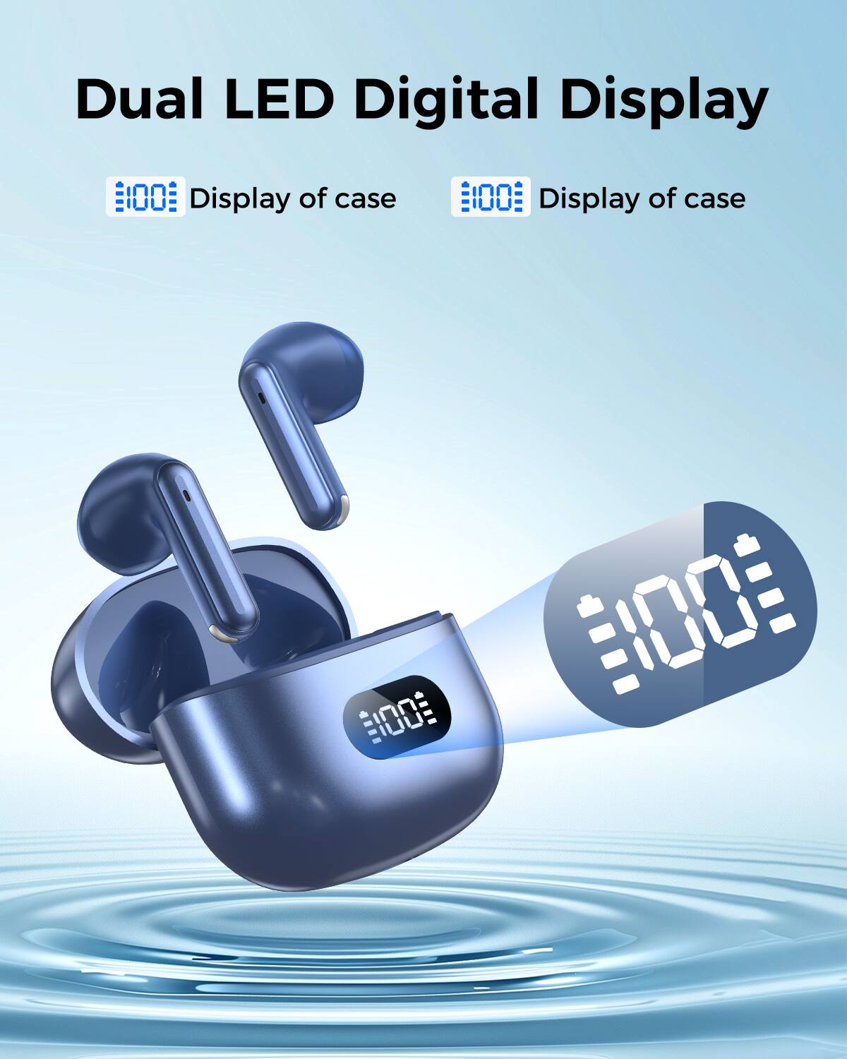 Dual LED Digital Display  
00 Display of case  
00 Display of case  
100%  
100