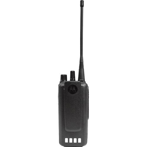 Alt View 5. Motorola Solutions - Motorola CP100D Analog UHF Portable Two Way Radio With Display and Limited Keypad - Black.