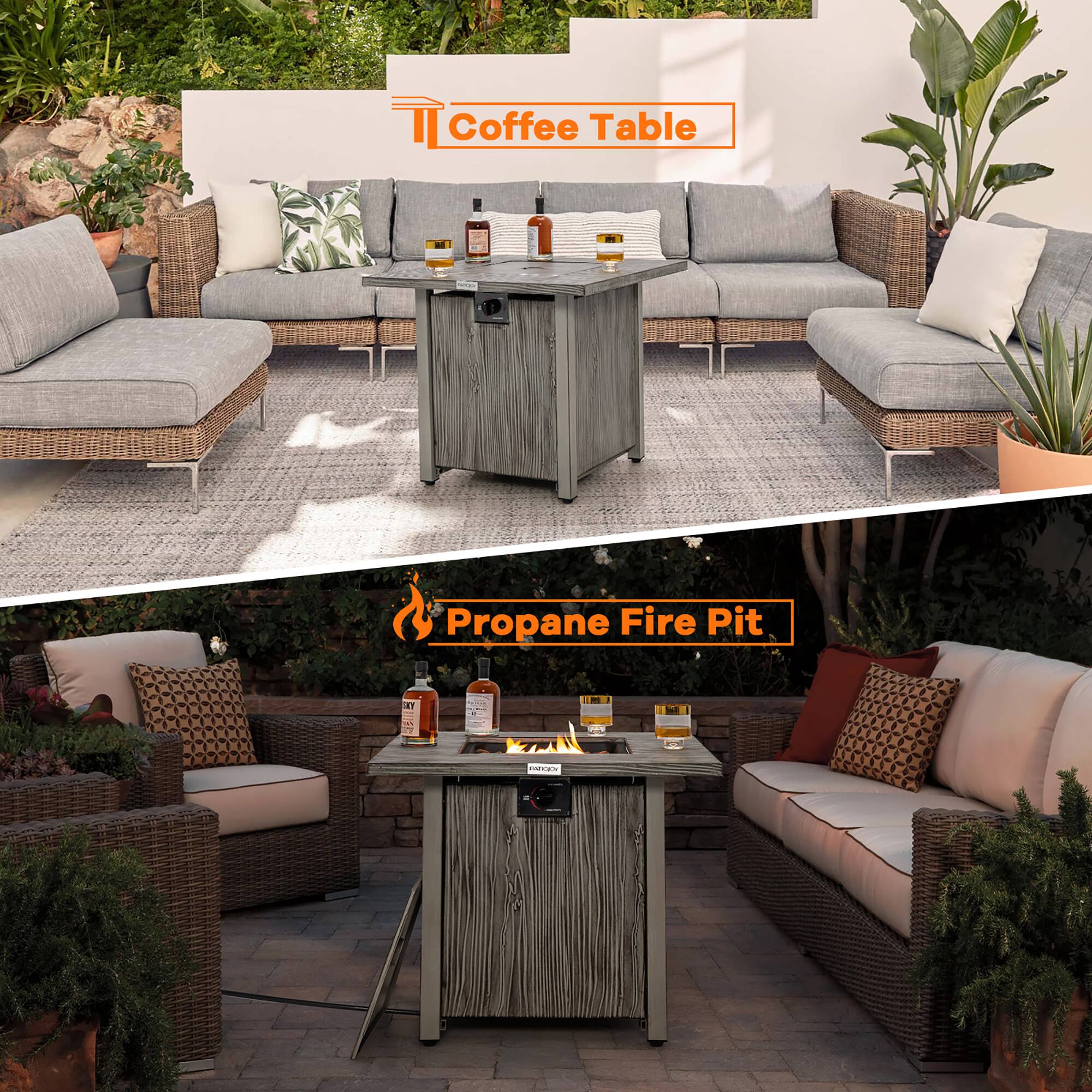 Coffee Table

Propane Fire Pit