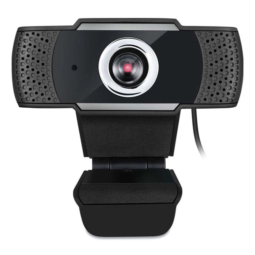 Adesso - CYBERTRACKH4 CyberTrack H4 2.1 Mpixels 1920 Pixels x 1080 Pixels 1080P HD USB Manual Focus Webcam with Microphone - Black