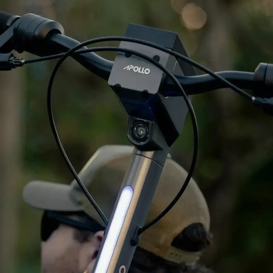Alt View 17. Apollo - Pro 2024 Premium Dual-Motor  Electric Scooter w/62 mi Max Operating Range & 44 mph Max Speed - Space Gray.