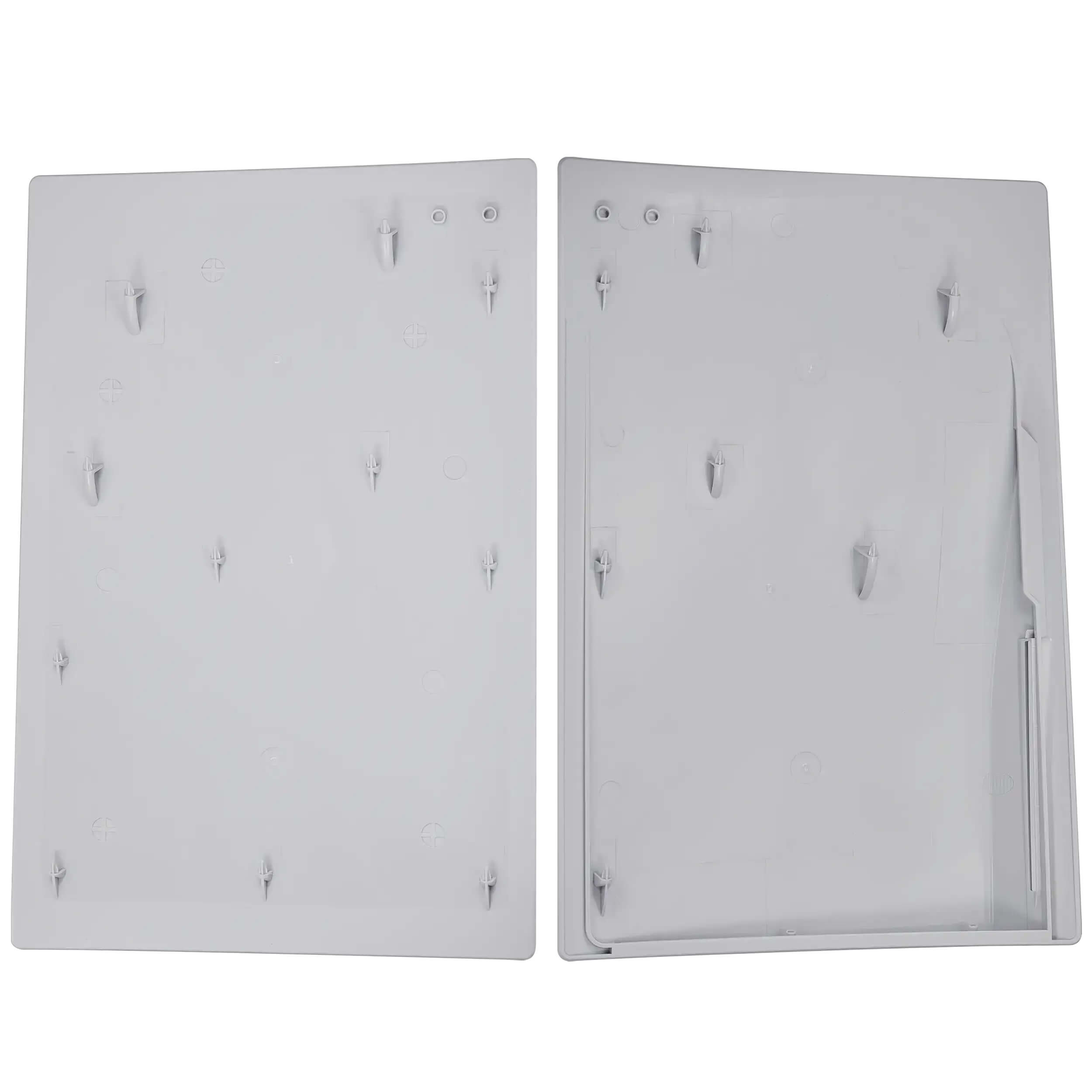 Back. MobileSentrix - Faceplate Covers (Top & Bottom) Replacement Compatible For Sony PlayStation 5 Disc Edition - White - White.