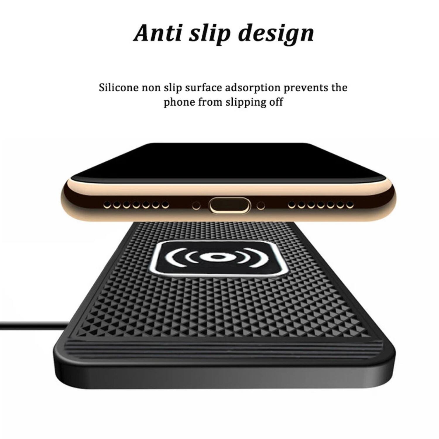 Anti slip design

Silicone non slip surface adsorption prevents the phone from slipping off